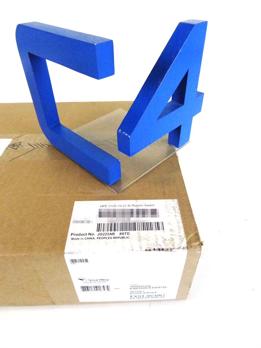 HP JG222A 3100-16 V2 SI SWITCH *HP Renew* - JG222-61001, JG222-61101