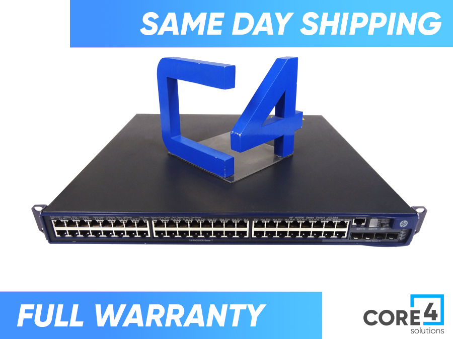 HP JG239A 5500-48G-POE+ SI SWITCH W/2 INTS