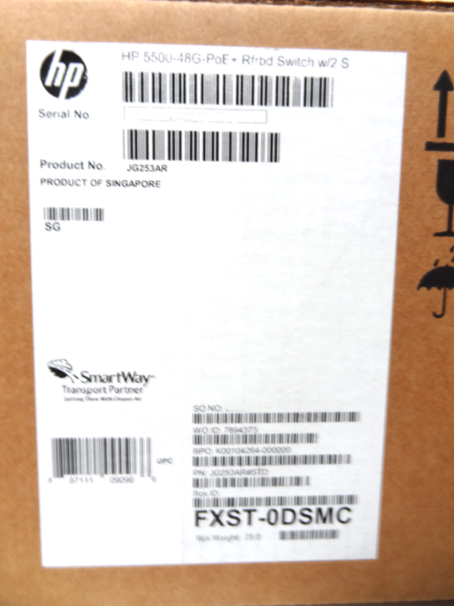 HP JG253A HP 5500-48G-POE+ EI TAA SWITCH W/2S