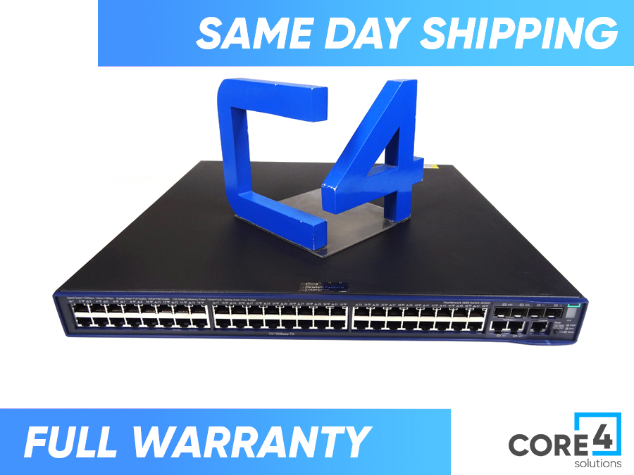 HP JG302C HP 3600-48-POE+ V2 EI SWITCH - JG302-61301, JG302A, JG302B