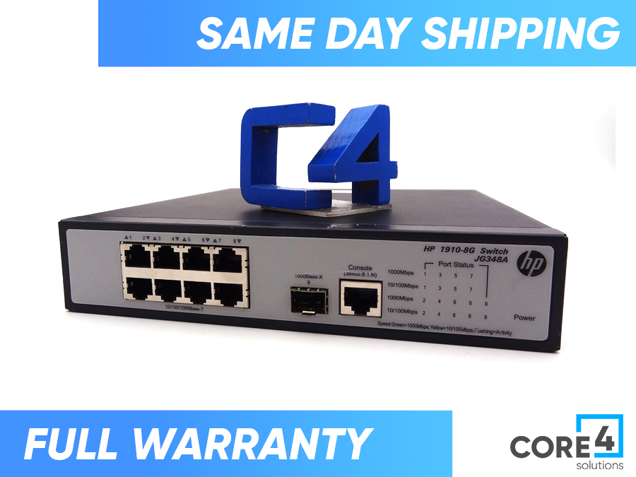 HP JG348A PROCURVE SWITCH 1910-8G