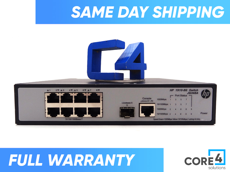 HP JG348A PROCURVE SWITCH 1910-8G
