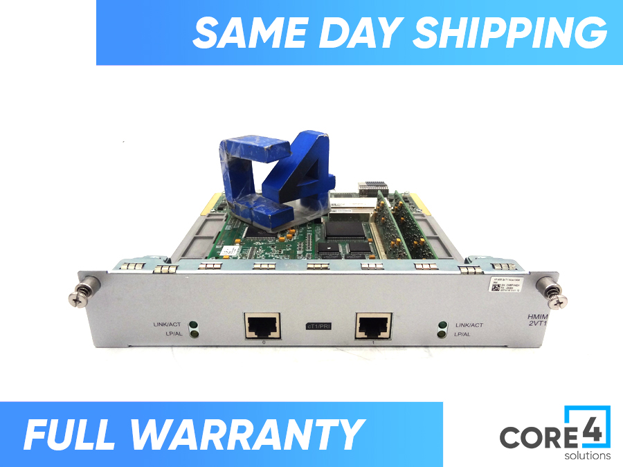 HP JG432A MSR 2 PORT T1 VOICE NETWORK HMIM MODULE 