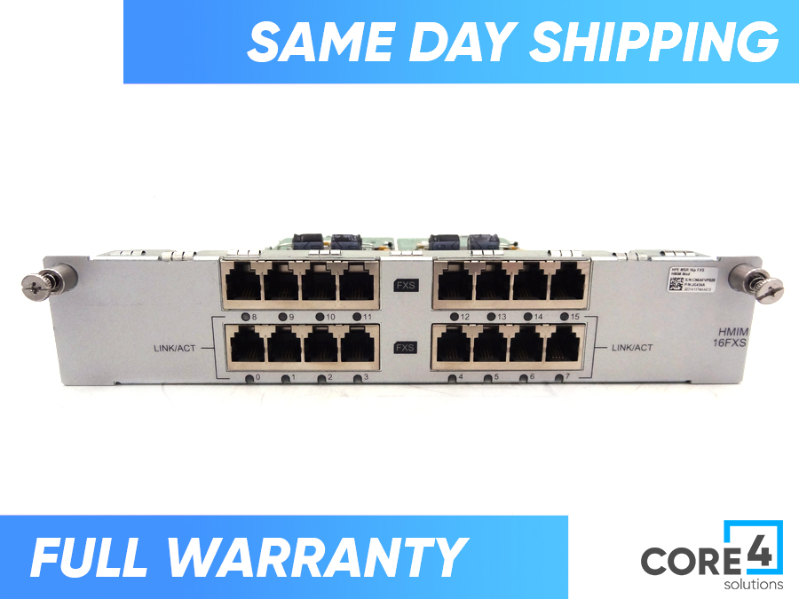HP JG434A FlexNetwork MSR 16p FXS HMIM Module