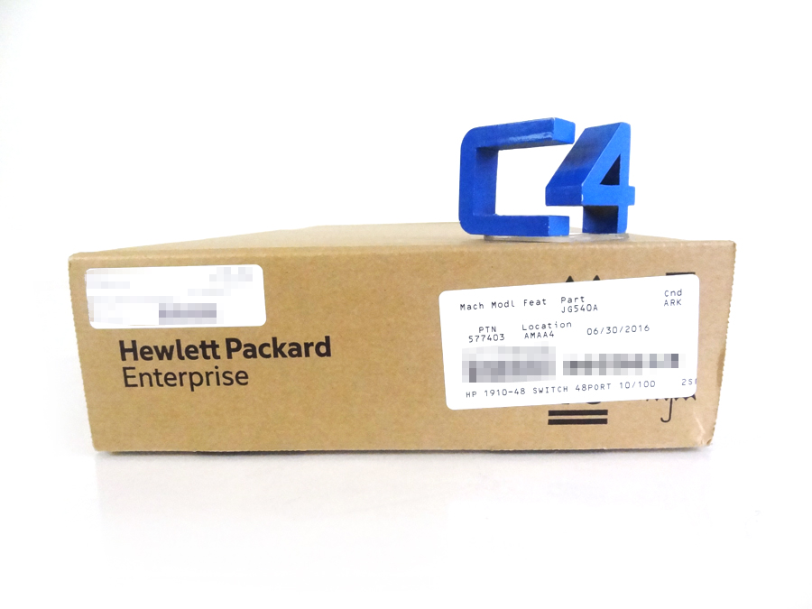 HP JG540A 1910-48 SWITCH *New Factory Sealed* - JG540-61001, JG540-61101