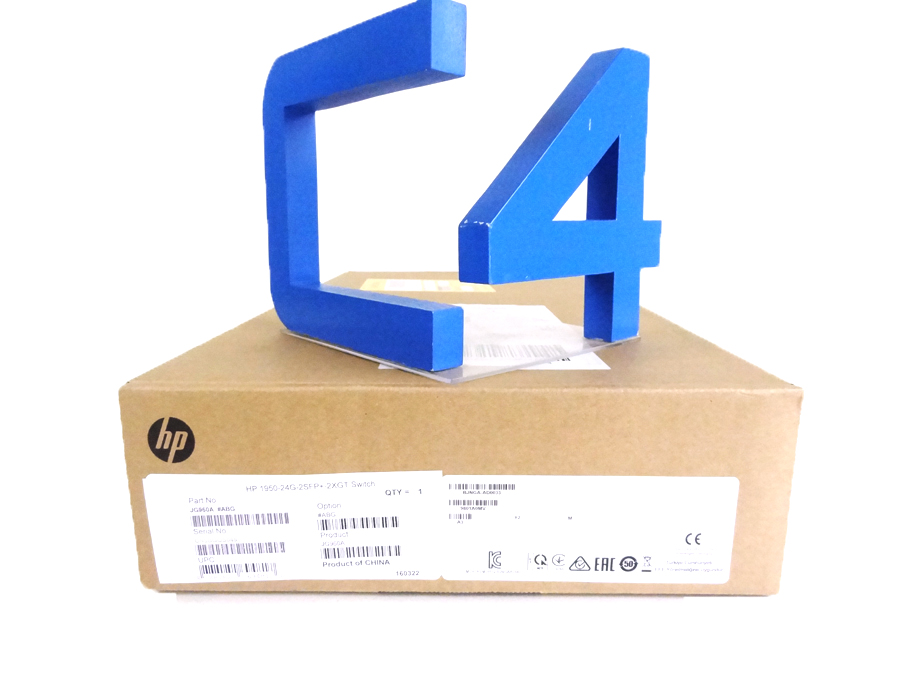 HP JG960A 1950-24G-2SFP+-2XGT SWITCH - JG960-61001, JG960-61101