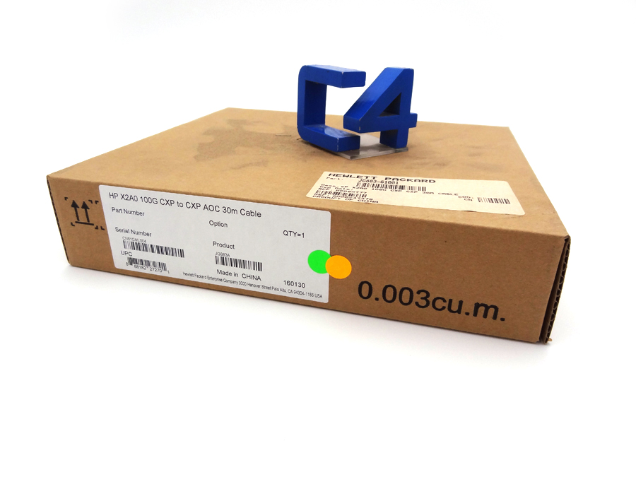HP JG883A X2A0 100G CSP 30M CABLE *New Bulk* - JG883-61001