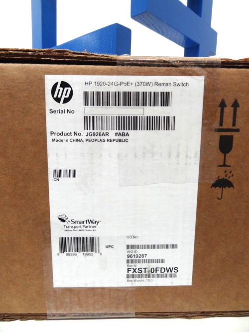 HP JG926A HP 1920-24G-POE+ (370W) SWITCH 
