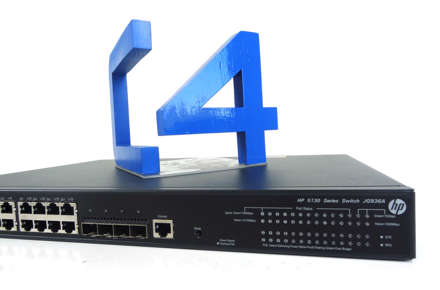 HP JG936A 5130-24G-POE+-4SFP+ EI SWITCH