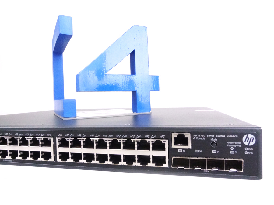 HP JG937A HP 5130-48G-POE+-4SFP+ EI SWITCH