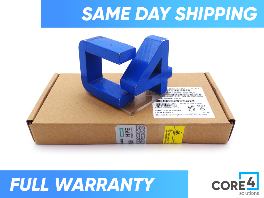 HP JH232A X142 40GB QSFP+ LC LR4 SM SFP *New Sealed* - 1990-4556