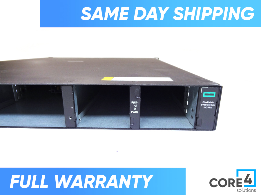 HP JH394A FF 5940 48XGT 6QSFP+ SWITCH - JH394-61001