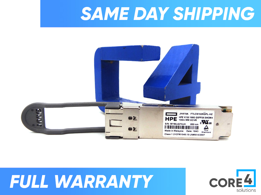 HP JH419A X150 100G QSFP28 SWDM4 100M - JH419-61001