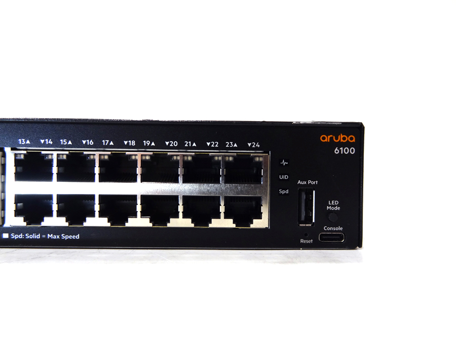 HP JL678A HPE ARUBA 6100 24G 4SFP+ SWITCH