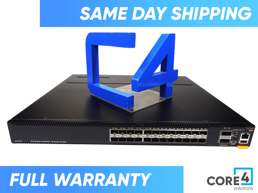 HP JL710A ARUBA 8360-24XF2C 3X FAN 2X PS SWITCH BUNDLE