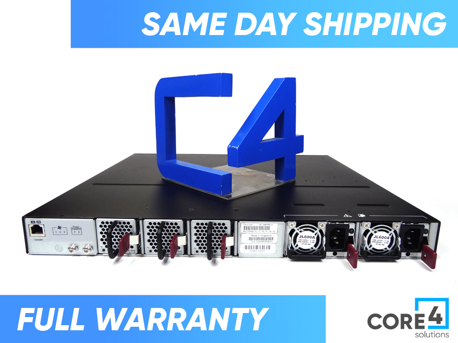 HP JL710A ARUBA 8360-24XF2C 3X FAN 2X PS SWITCH BUNDLE