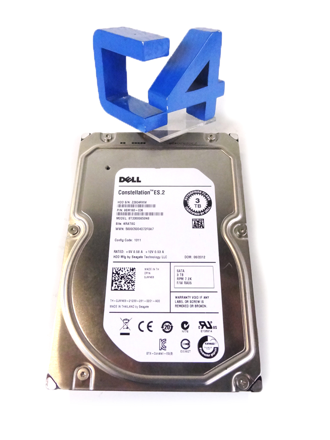 DELL JMN63 DELL 3TB 7.2K SATA 3.5'' 6GBPS