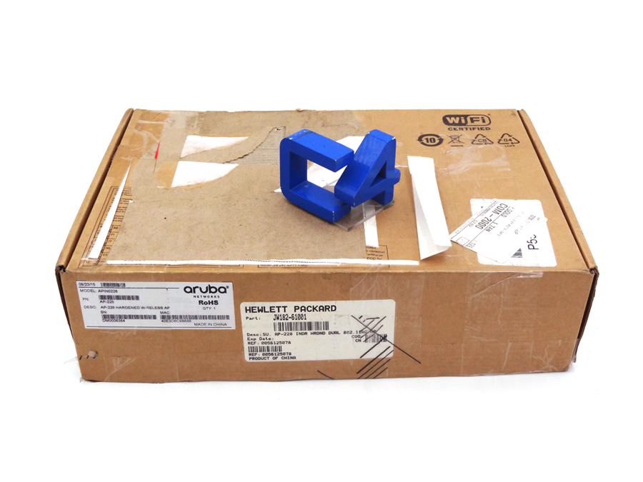 HP JW182A HPE ARUBA AP-228 INDOOR DUAL 802.11AC ACCESS POINT