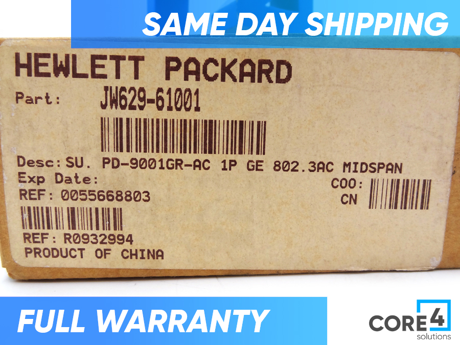 HP JW629A ARUBA PD-9001GR-AC 1P GE 802.3N