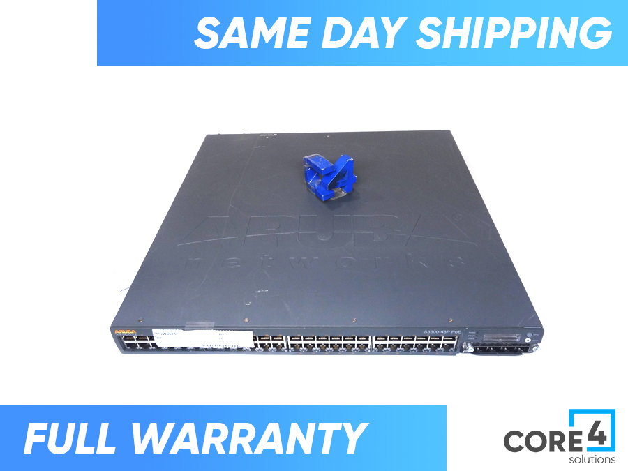 HP JW662A ARUBA NETWORKS S3500-48P SWITCH