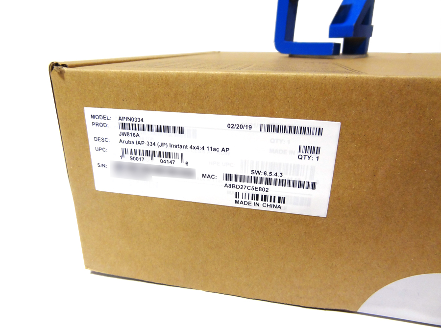 HP JW816A ARUBA INSTANT IAP-334 (JP) 802.11N AP *New Sealed* - JW816-61001