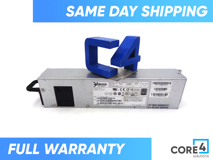 HP JY986A ARUBA MMPSU-400-AC 400W - JY986-61001 - NEW OPEN BOX