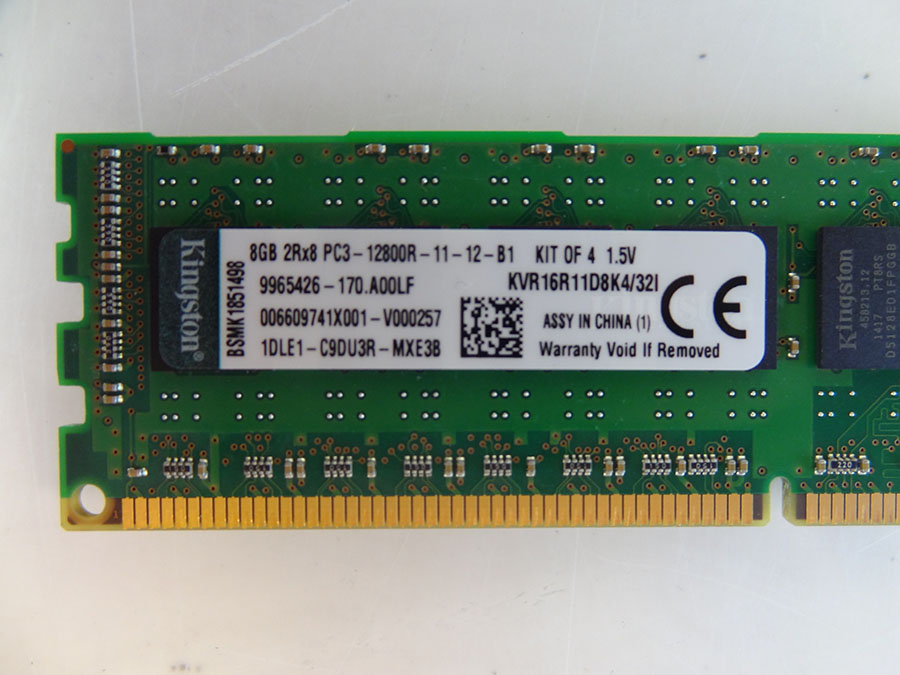 KINGSTON KVR16R11D8K432 KINGSTON - 32 GB (4 X 8 GB)
