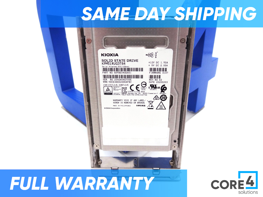 KOXIA KPM51RUG3T84 3.84TB 12GBPS SAS 2.5 SSD