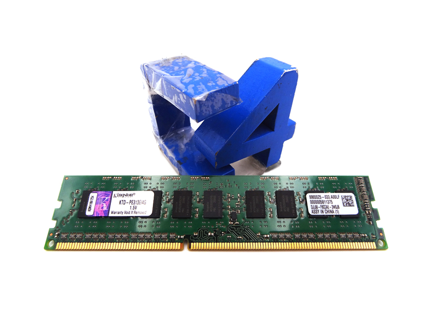 KINGSTON KTD-PE313/4G 4GBPC3-10600 (1X4) 1333MHZ