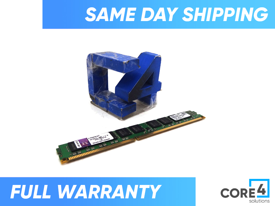 KINGSTON KVR13E9L/8 8GB 2Rx8 PC3-10600 ECC UNBUFFERED VLP MEMORY