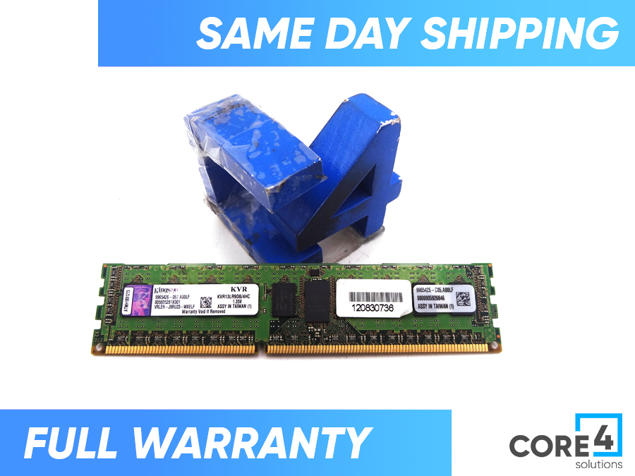 KINGSTON KVR13LR9D8/4HC 4GB PC3L-10600R VLP 2Rx8 MEMORY