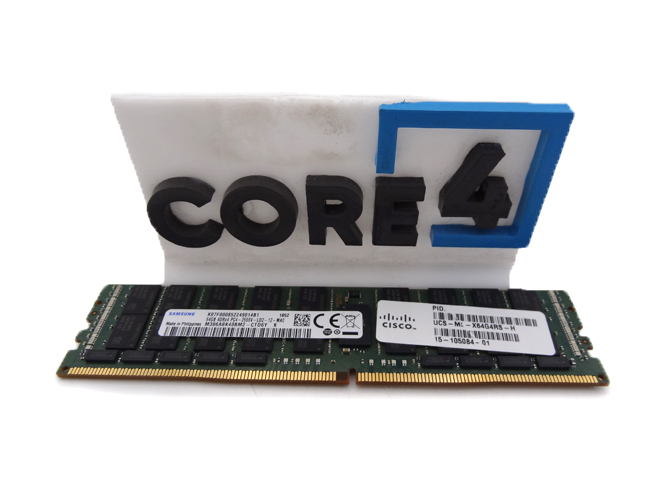 SAMSUNG M386A8K40BM2-CTD 64GB PC4-21300VL DDR4-2666 4RX4 ECC