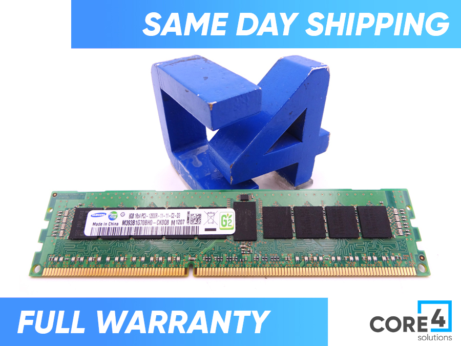 DELL M393B1G70BH0-CK0Q8 8GBPC3-12800R ECC MEMORY 