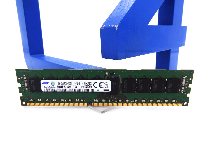 SAMSUNG M393B1G73QH0-YK0 8GB PC3L-12800R DDR3-1600 2RX8 MEMPORY DIMM