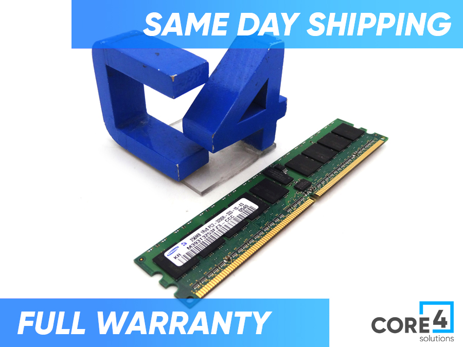 RAPTOR M393T3253FZ3-CCC 256MB DDR2 PC2-3200 ECC