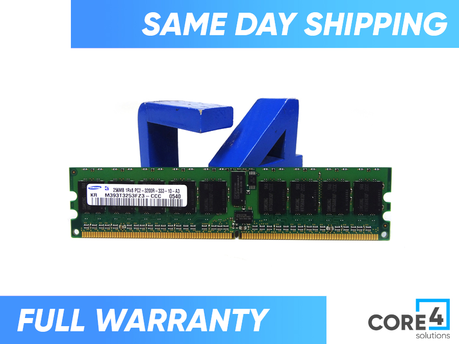 RAPTOR M393T3253FZ3-CCC 256MB DDR2 PC2-3200 ECC