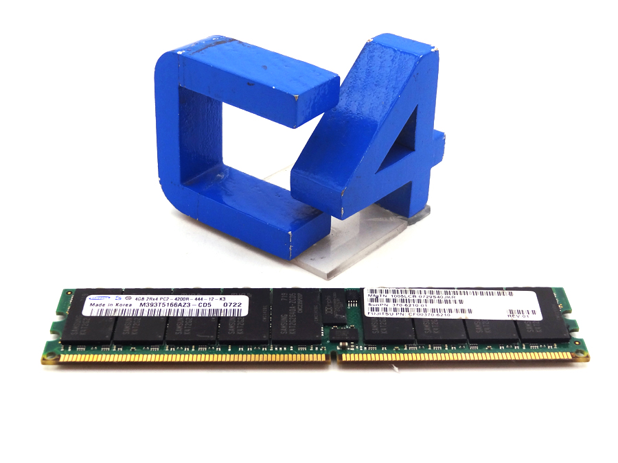 SAMSUNG M393T5166AZ3-CD5 4GB 2RX4 PC2-4200R MEMORY DIMM