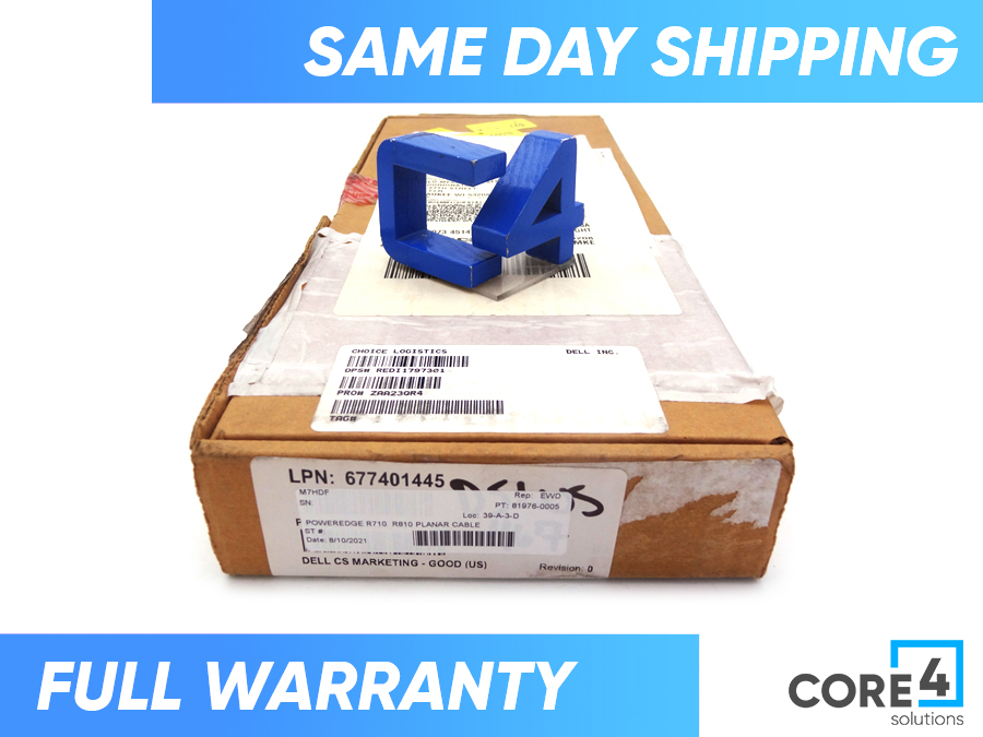 DELL M7HDF POWEREDGE R710 R810 PLANAR CABLE *New Bulk*