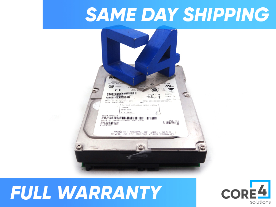 DELL M8033 146GB 10K SAS 3.5 ROHS HDD