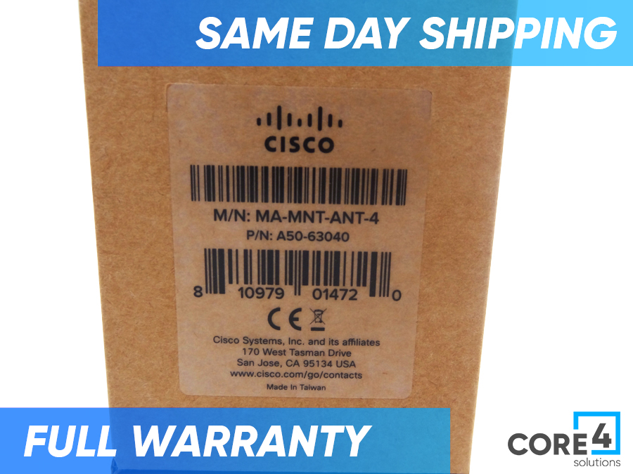 MERAKI MA-MNT-ANT-4 VERTICAL MOUNTING BRACKET - C & D SERIES OMNI ANTENNA *New* 