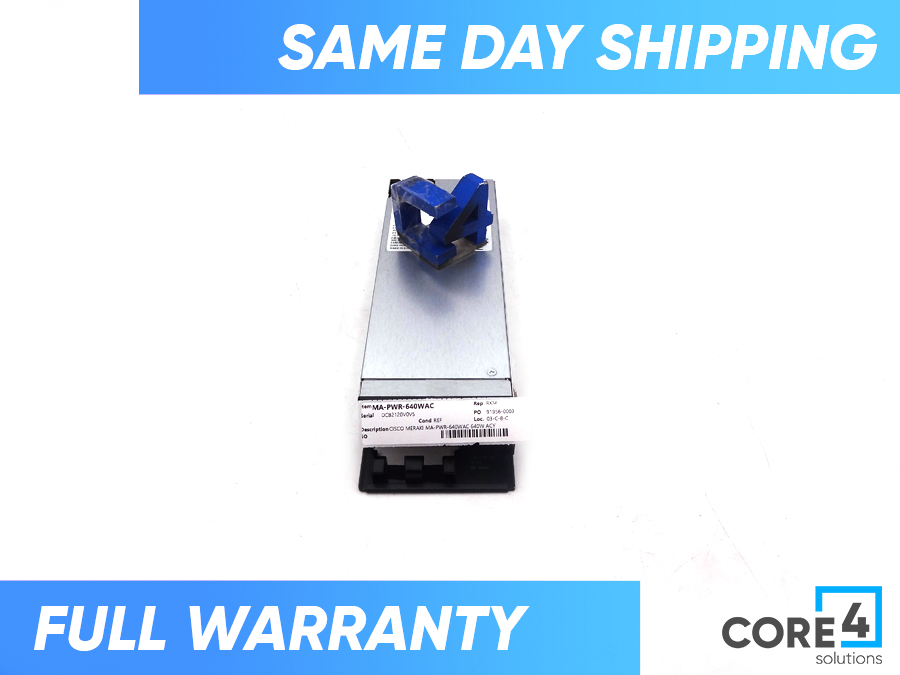 MERAKI MA-PWR-640WAC CISCO 640W AC POWER SUPPLY 