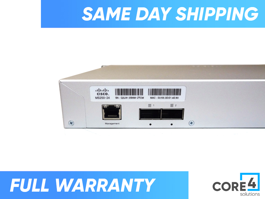 CISCO MS250-24-HW L3 STCK 24X GE SWITCH