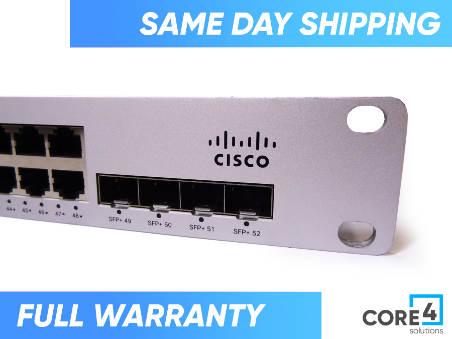 MERAKI MS250-48FP-HW Cisco Meraki Cloud Managed MS250-48FP - Switch - L3 - manage