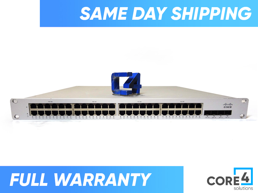 MERAKI MS250-48FP-HW Cisco Meraki Cloud Managed MS250-48FP - Switch - L3 - manage
