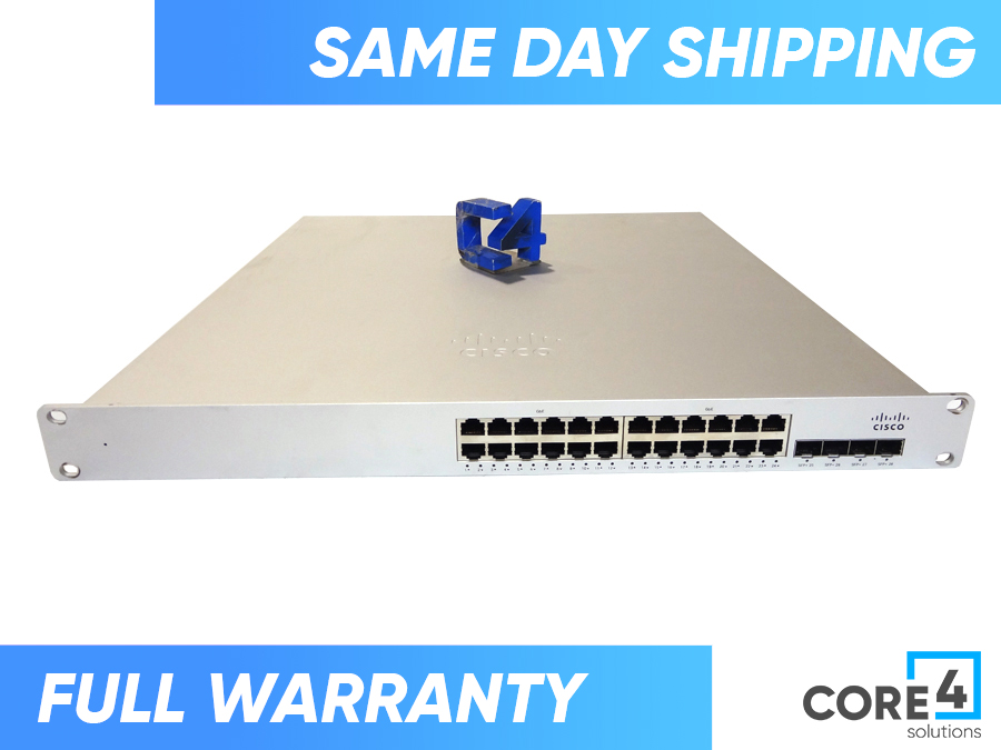 MERAKI MS350-24-HW Cisco 24x 1GB RJ-45 4x 10GB SFP+ Switch
