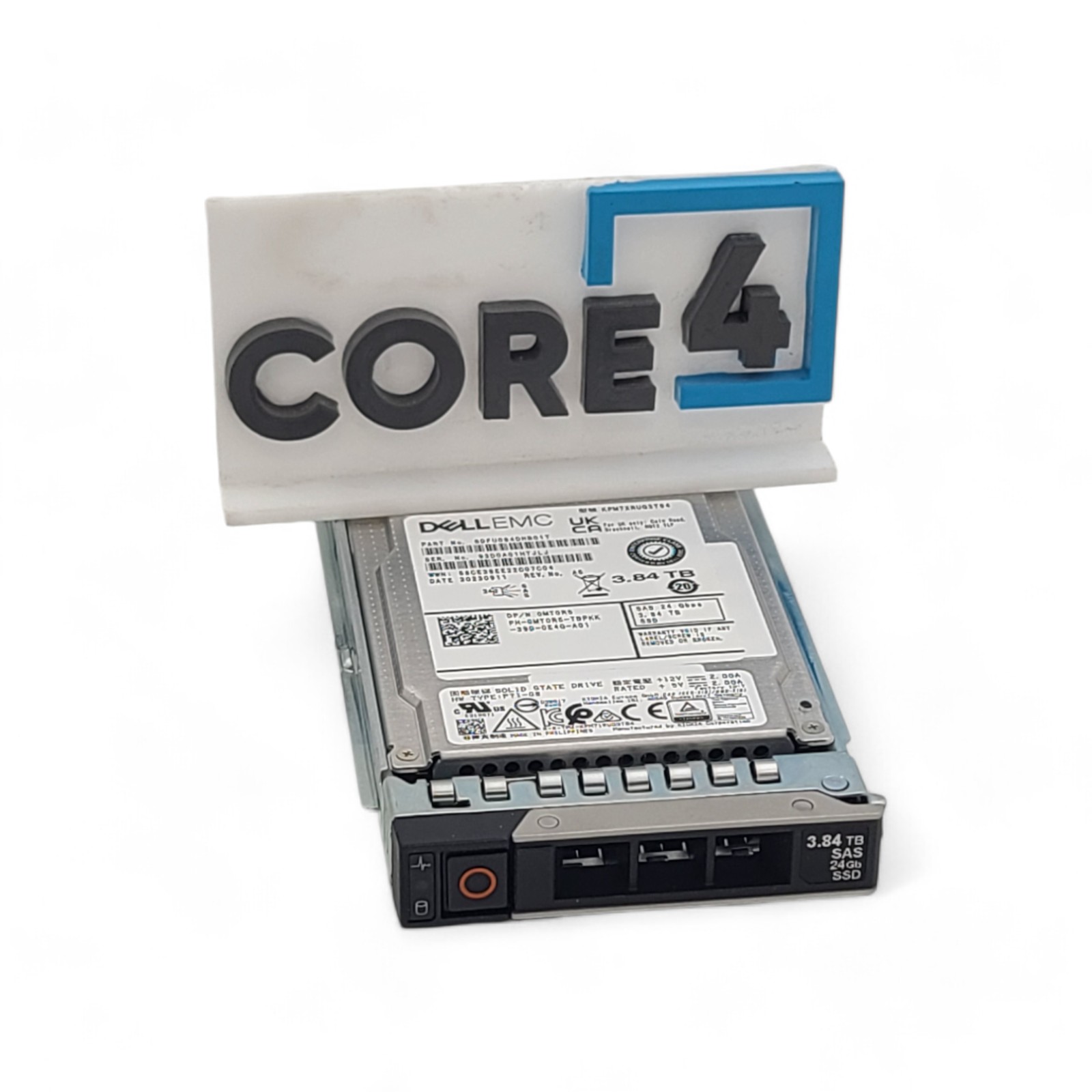 DELL MT0R5 3.84TB 24G SAS RI TLC 2.5 SSD KPM7XRUG3T84