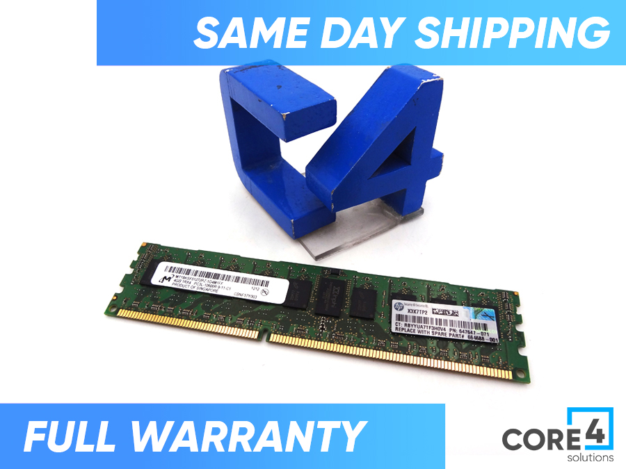 MICRON MT18KSF51272PZ-1G4K1 4GB SDRAM MEMORY DIMM PC-10600