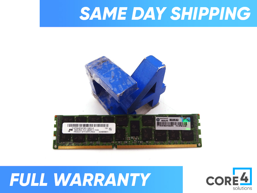 MICRON MT36JSF2G72PZ-1G6E1F 16GB PC3-12800R DDR3-1600 R MEMORY DIMM