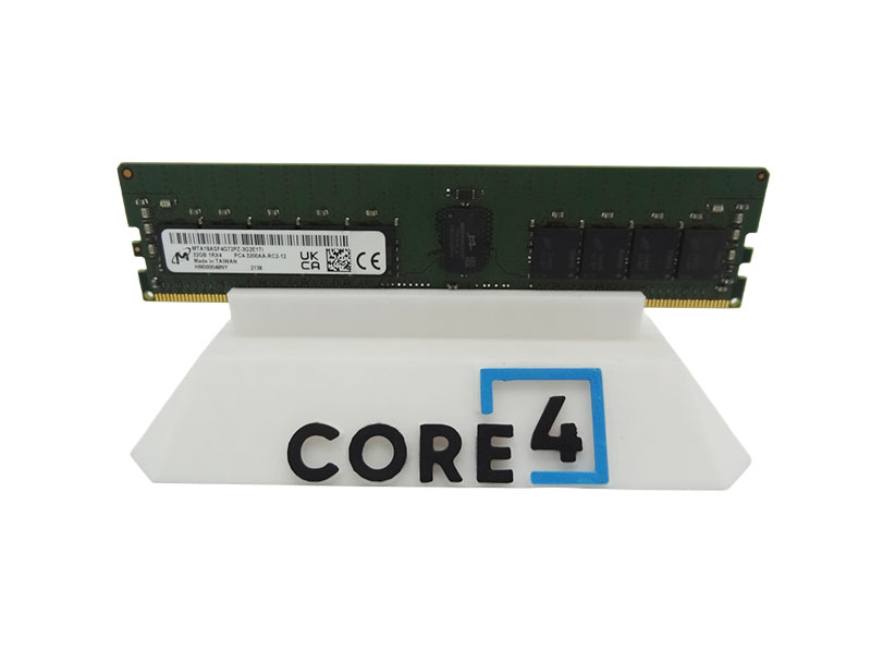 MICRON MTA18ASF4G72PZ-3G2 32GB 1RX4 PC4-3200AA SERVER MEMORY