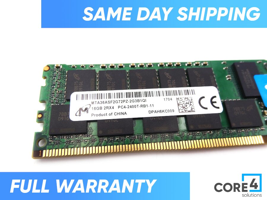 SAMSUNG MTA36ASF2G72PZ-2G3 16GB PC4-19200T 2400MHZ 2RX4 MODULE